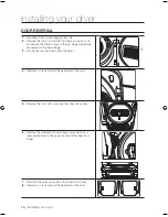 Предварительный просмотр 16 страницы Samsung DV665J Series User Manual