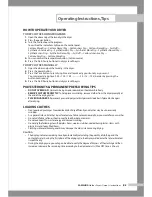 Предварительный просмотр 11 страницы Samsung DV665JS Owner'S Manual