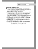 Предварительный просмотр 5 страницы Samsung DV665JW Owner'S Manual