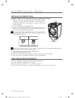 Предварительный просмотр 12 страницы Samsung DV7 Series User Manual