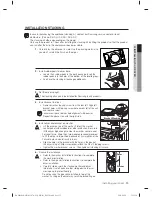 Предварительный просмотр 15 страницы Samsung DV7 Series User Manual