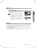 Предварительный просмотр 21 страницы Samsung DV7 Series User Manual