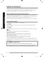 Предварительный просмотр 4 страницы Samsung DV8*M62 series User Manual