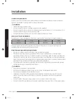 Предварительный просмотр 16 страницы Samsung DV8*M62 series User Manual