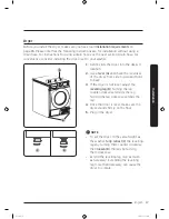 Предварительный просмотр 17 страницы Samsung DV8*M62 series User Manual