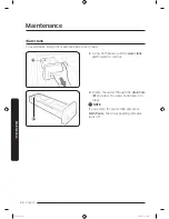 Предварительный просмотр 34 страницы Samsung DV8*M62 series User Manual