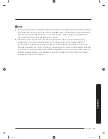 Предварительный просмотр 45 страницы Samsung DV8*M62 series User Manual