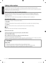 Preview for 4 page of Samsung DV8 T 2 Series User Manual