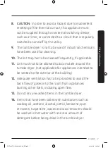 Предварительный просмотр 7 страницы Samsung DV8 TA2 Series User Manual