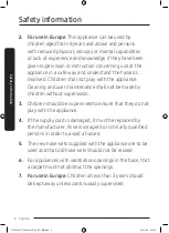 Preview for 6 page of Samsung DV8 TA4 Series User Manual