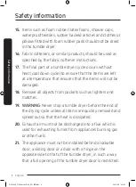 Preview for 8 page of Samsung DV8 TA4 Series User Manual