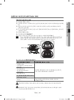 Preview for 23 page of Samsung DV80F5E5HGW User Manual