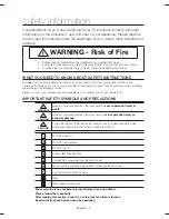 Preview for 4 page of Samsung DV80H4100CW User Manual