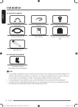 Предварительный просмотр 14 страницы Samsung DV80T5420AB User Manual