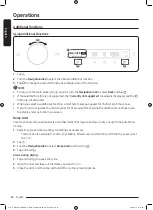 Preview for 34 page of Samsung DV80T5420AB User Manual