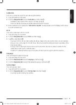 Preview for 37 page of Samsung DV80T5420AB User Manual