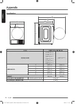 Preview for 54 page of Samsung DV80T5420AB User Manual