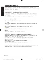 Предварительный просмотр 4 страницы Samsung DV9 BB5245 Series User Manual