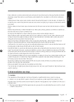 Предварительный просмотр 9 страницы Samsung DV9 BB5245 Series User Manual