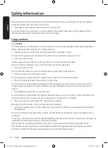 Предварительный просмотр 12 страницы Samsung DV9 BB5245 Series User Manual