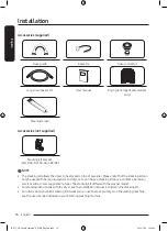 Предварительный просмотр 16 страницы Samsung DV9 BB5245 Series User Manual