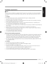 Предварительный просмотр 17 страницы Samsung DV9 BB5245 Series User Manual