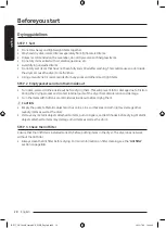 Предварительный просмотр 28 страницы Samsung DV9 BB5245 Series User Manual