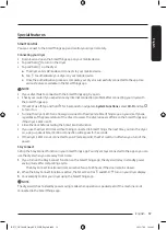 Предварительный просмотр 39 страницы Samsung DV9 BB5245 Series User Manual