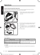 Предварительный просмотр 42 страницы Samsung DV9 BB5245 Series User Manual