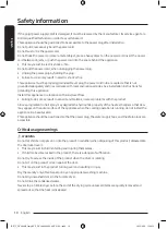 Предварительный просмотр 10 страницы Samsung DV9 BB74 Series User Manual