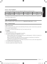 Предварительный просмотр 17 страницы Samsung DV9 BB74 Series User Manual