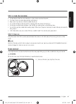 Предварительный просмотр 21 страницы Samsung DV9 BB74 Series User Manual