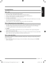 Предварительный просмотр 27 страницы Samsung DV9 BB74 Series User Manual