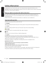 Предварительный просмотр 4 страницы Samsung DV9 BB9445 Series User Manual