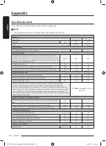 Предварительный просмотр 58 страницы Samsung DV9 BB9445 Series User Manual