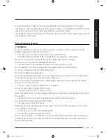 Предварительный просмотр 9 страницы Samsung DV9*K60 series User Manual