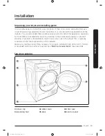 Предварительный просмотр 13 страницы Samsung DV9*K60 series User Manual