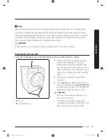 Предварительный просмотр 17 страницы Samsung DV9*K60 series User Manual