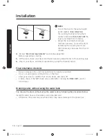 Предварительный просмотр 18 страницы Samsung DV9*K60 series User Manual