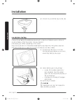 Предварительный просмотр 22 страницы Samsung DV9*K60 series User Manual