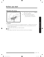 Предварительный просмотр 25 страницы Samsung DV9*K60 series User Manual