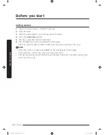 Предварительный просмотр 28 страницы Samsung DV9*K60 series User Manual