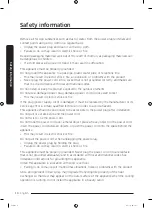 Предварительный просмотр 10 страницы Samsung DV9 M52 Series User Manual