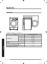 Предварительный просмотр 48 страницы Samsung DV9 M52 Series User Manual