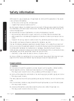 Предварительный просмотр 10 страницы Samsung DV9 N63 Series User Manual