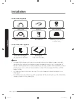 Предварительный просмотр 16 страницы Samsung DV9*N82 series User Manual