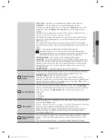 Preview for 21 page of Samsung DV9 Series User Manual