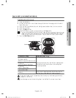 Preview for 25 page of Samsung DV9 Series User Manual