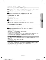 Preview for 27 page of Samsung DV9 Series User Manual