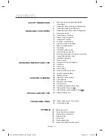 Предварительный просмотр 2 страницы Samsung DV90F5E6HGW User Manual